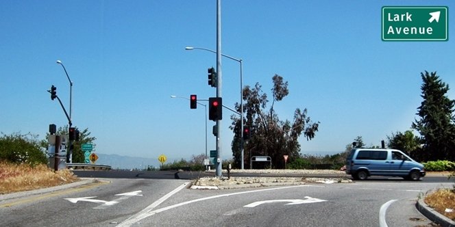 CLICK to continue: Right on Lark Ave from H17 N