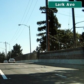 CLICK to continue on Lark Ave at Highway 17 North