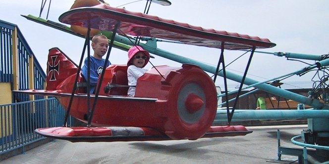 CLICK to continue: Sofia on the Red Baron