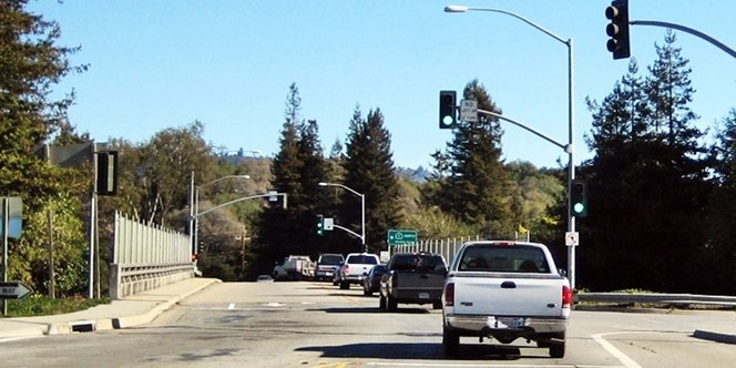 CLICK to continue: Rio Del Mar Blvd at Highway 1