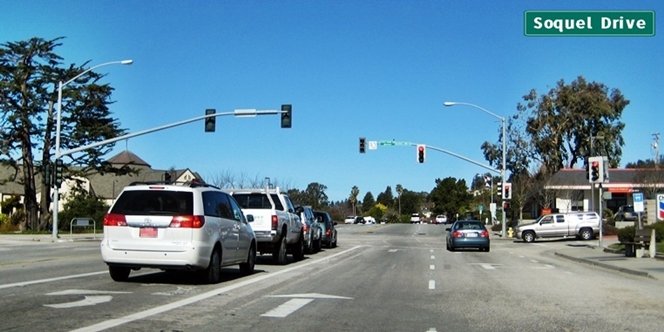 CLICK to continue: Soquel Drive at State Park Drive