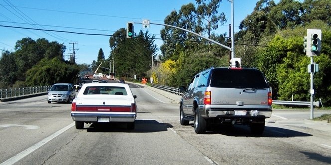 CLICK to continue: Soquel Drive at Rodeo Gulch Road